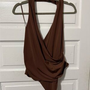 Abercrombie & Fitch Brown Bodysuit